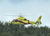 LN-OLM @ ENTC - Landing on Tromso Hospital airplace - by Willem Goebel