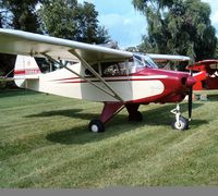 N1424A - 1951 Piper-Tripacer Rebuilt in 2003 - by Steve Stacey