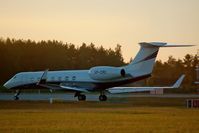 VP-CRO @ EVRA - Evening flight. - by Eduardas Kuznecovas