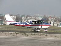 N3881S @ POC - Taxiing on taxiway Sierra headed towards runway 26 - by Helicopterfriend