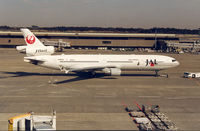 JA8580 - Japan Airlines  , MD-11 JBird - by Henk Geerlings