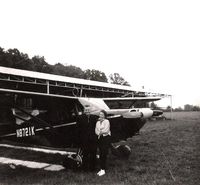 N8721K - Old picture of N8721K from a stack. - by Unknown