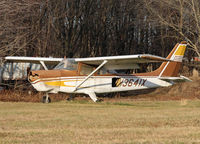 N3641X @ VAY - Lurking in the weeds in the backlot of South Jersey Regional Airport, this Aero Commander won't bee taking off anytime soon. - by Daniel L. Berek