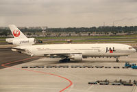JA8582 @ EHAM - Japan Airlines
MD-11 JBird  - by Henk Geerlings