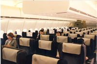 JA8583 - Japan Airlines , MD-11 JBird ; Business class 1995 - by Henk Geerlings