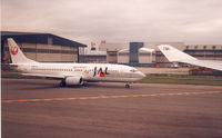 JA8993 @ ITM - Japan Airlines - by Henk Geerlings