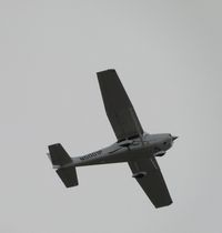 N5001P @ CNO - Flying over runway 26R - by Helicopterfriend