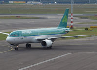 EI-EDP @ AMS - Taxi to the gate of Amsterdam Airport - by Willem Göebel