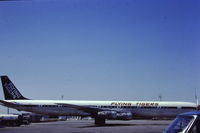 N864FT @ MSP - Flew for UPS, Trans Caribbean, Saturn, Seaboard World, Thai, trans international, Flying Tigers, Trans America. delivered  Feb. 29, 1968.