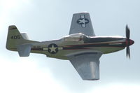 SE-BIL @ EKRK - Mustang SE-BIL during a fly-past at Roskilde airport in Denmark.