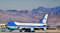 82-8000 @ KLAS - 82-8000 U.S.A.F. 1988 Boeing VC-25A C/N 23824
President Obama - Las Vegas , Nevada

- Las Vegas - McCarran International (LAS / KLAS)
USA - Nevada, January 26, 2012
Photo: Tomás Del Coro - by Tomás Del Coro