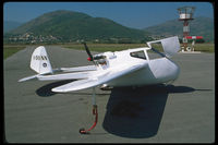I-DONN @ LIAP - Alaparma AM 10 , Last know flying , rebuit in 1980 by Enzo Marrucci , with door modification . Engine Praga D 75 - by Enzo Marrucci