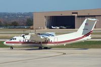 N177RA @ KSAT - RC-7B taxiing to 12R, US Army