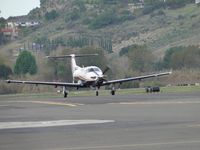 N124PS @ POC - Taxiing on taxiway Sierra towards transient parking - by Helicopterfriend