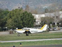 N6146P @ POC - Rolling out after landing on runway 26R - by Helicopterfriend