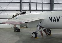 141853 - Grumman F11F-1 Tiger, converted to flying testbed for experiments with an in-flight thrust reverser in 1974-1975, at the Pueblo Weisbrod Aircraft Museum, Pueblo CO