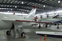 141853 - Grumman F11F-1 Tiger, converted to flying testbed for experiments with an in-flight thrust reverser in 1974-1975, at the Pueblo Weisbrod Aircraft Museum, Pueblo CO