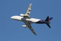 OO-SNA @ EBBR - Flight SN3735 is climbing from RWY 25R