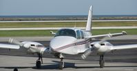 N724GA @ BKL - N724GA taxiing towards the terminal at Burke Lakefront. - by aeroplanepics0112
