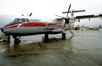 OY-CIA @ EKCH - Copenhagen Kastrup 14.2.86 - by leo larsen