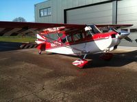 N86974 @ EBAW - Decathlon at Antwerp airport - by Laurens