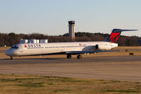 N919DL @ ORF - Delta Air Lines N919DL taxiing to RWY 23 for departure to Hartsfield-Jackson Atlanta Int'l (KATL) as Flight 2123.