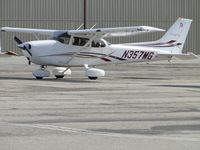 N357MG @ CNO - Parked south of the paint shop - by Helicopterfriend