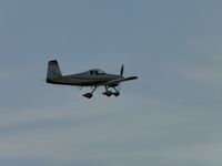N742GB @ CNO - Heading westbound from runway 26R - by Helicopterfriend