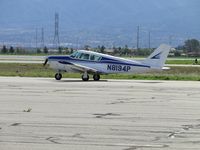 N8194P @ CNO - Taxiing back towards the hangers - by Helicopterfriend
