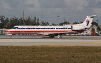 N653AE @ KMIA - EMB-135LR