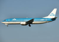 PH-BPB @ EHAM - Landing on runway C18 of Schiphol Airport - by Willem Göebel