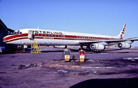 OY-SBL @ CPH - Copenhagen Kastrup 19.2.86 - by leo larsen