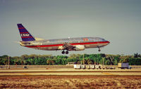 N389US @ KFLL - USAir B733 - by Kenny Ganz
