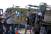 N93012 @ GIF - 1944 Boeing B-17G N93012 Nine O Nine at Gilbert Airport, Winter Haven, FL - by scotch-canadian