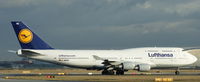 D-ABVN @ EDDF - Lufthansa, waiting on runway 18 at Frankfurt Int´l (EDDF) - by A. Gendorf