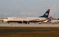 N421US @ KMIA - Boeing 737-400 - by Mark Pasqualino