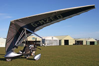 G-MZED @ X5FB - Mainair Blade at Fishburn Airfield, UK, January 2012. - by Malcolm Clarke