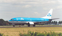 PH-BDP @ EHAM - KLM , 737 with new colour scheme - by Henk Geerlings