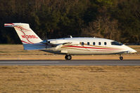 N139SL @ ORF - DEC Leasing LLC 2005 Piaggio P-180 Avanti N139SL (FLT VNR139) rolling out on RWY 23 after arrival from Palm Beach Int'l (KPBI). It was originally scheduled to go direct to Laurence G Hanscom Field (KBED) - Bedford, MA, but was diverted here. - by Dean Heald