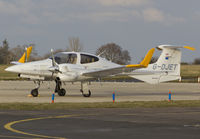 G-DJET @ EGSH - Sat on stand at Skydrift.