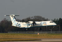 G-JEDO @ EGCC - flybe - by Chris Hall