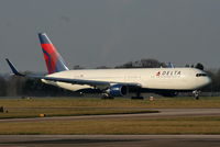 N187DN @ EGCC - Delta Airlines - by Chris Hall