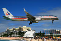 N638AA @ SXM - visitor