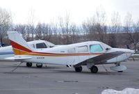 N3432M @ KRXE - Piper PA-28-161 Warrior II at Rexburg-Madison County airport, Rexburg ID