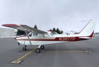 N3677S @ KRXE - Cessna 172E Skyhawk at Rexburg-Madison County airport, Rexburg ID - by Ingo Warnecke