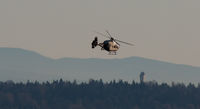 N608WM - From my balcony. Seattle, Wa. over Elliott Bay.
SeaTac Tower in the background.
Feb2012 - by LeonF