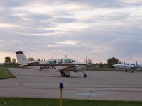 N4503S @ KOXV - Sitting on the ramp at Knoxville for the races - by Floyd Taber
