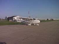 N6065E @ KOXV - On the ramp at Knoxville for the races - by Floyd Taber