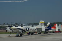 N194RR @ KOFF - Sitting at the airshow - by Floyd Taber
