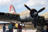 N93012 @ GIF - 1944 Boeing B-17G N93012 at Gilbert Airport, Winter Haven, FL - by scotch-canadian